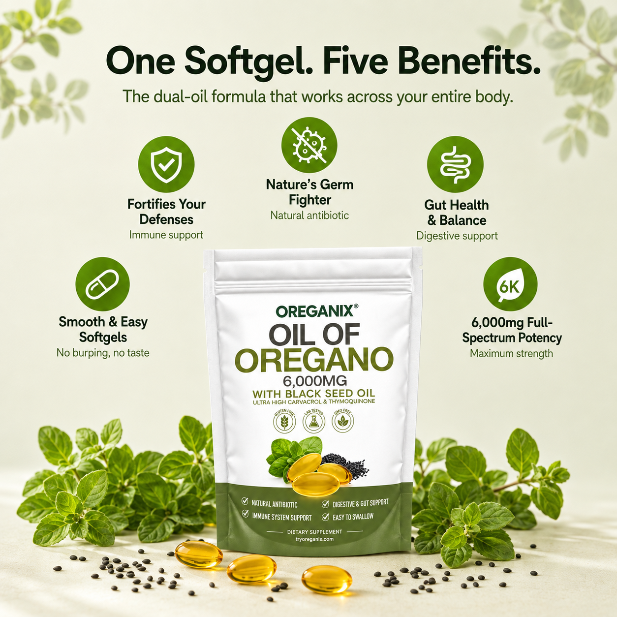 OREGANO & BLACK SEED OIL