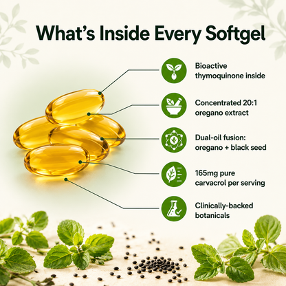 OREGANO & BLACK SEED OIL