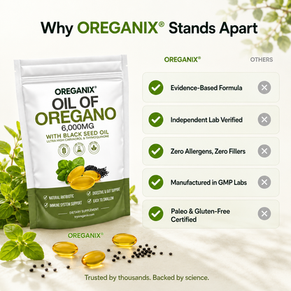 OREGANO & BLACK SEED OIL