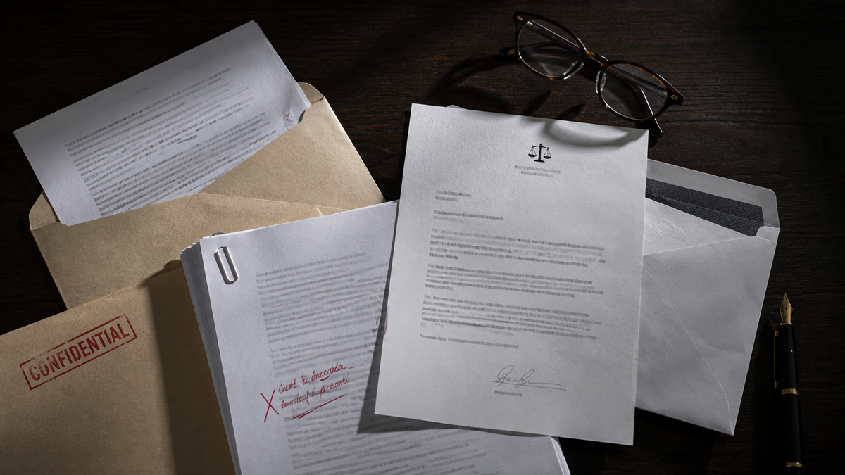 Image — Legal documents / confrontation