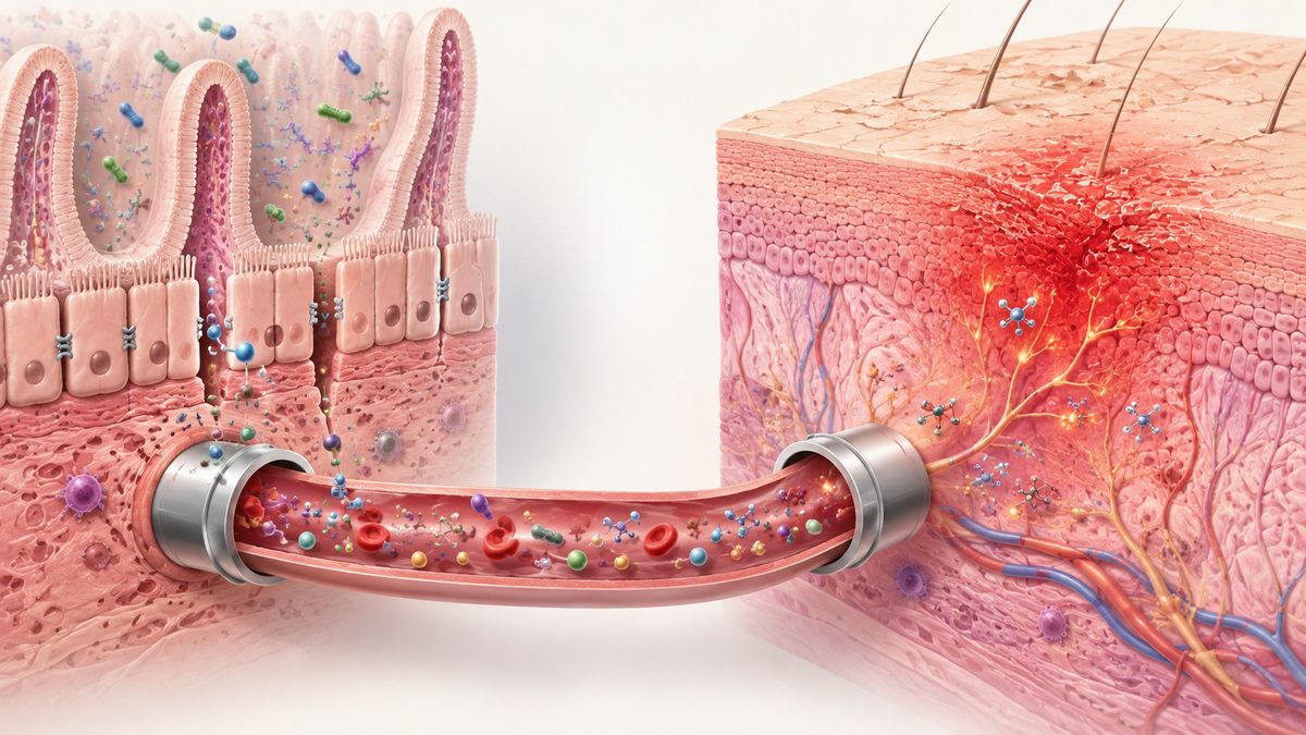 Image — Gut-skin pipeline diagram
