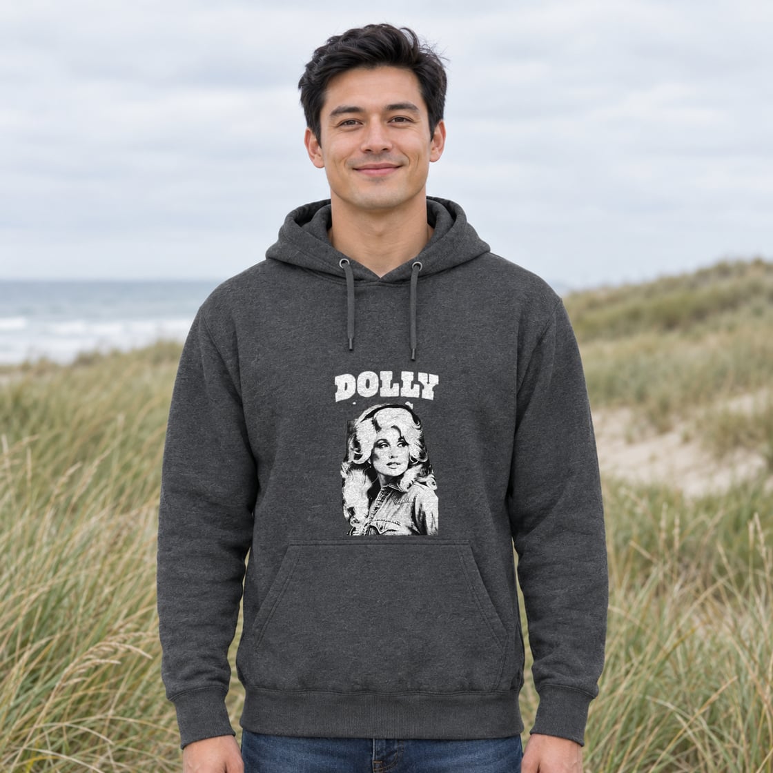 Dolly Parton Men's Portrait Graphic Hoodie