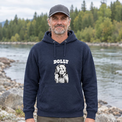 Dolly Parton Men's Portrait Graphic Hoodie