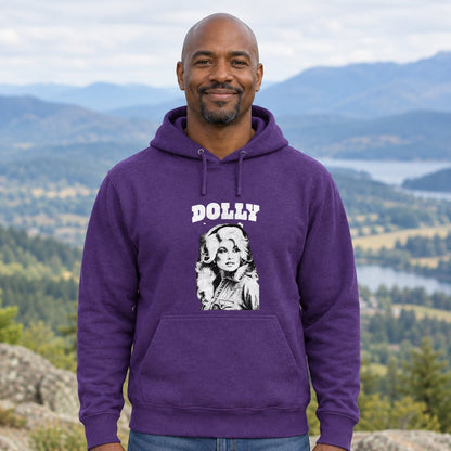 Dolly Parton Men's Portrait Graphic Hoodie