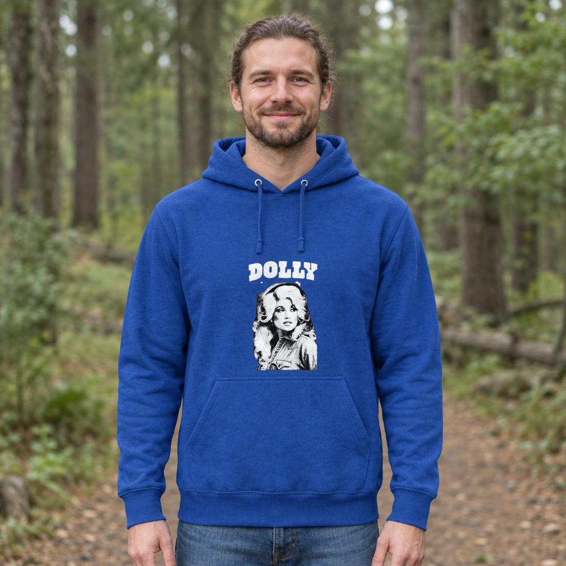 Dolly Parton Men's Portrait Graphic Hoodie