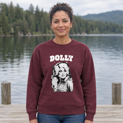Dolly Parton Men's Portrait Graphic Sweatshirt