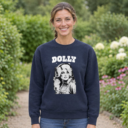 Dolly Parton Men's Portrait Graphic Sweatshirt