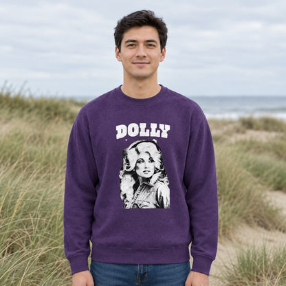 Dolly Parton Men's Portrait Graphic Sweatshirt