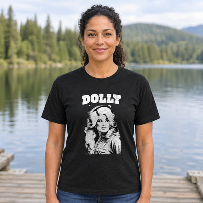 Dolly Parton Men's Portrait Graphic Shirt