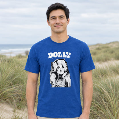 Dolly Parton Men's Portrait Graphic Shirt