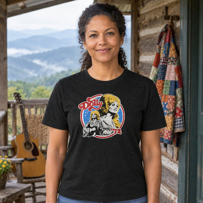 Retro Dolly Parton 72 Ringer  Shirt