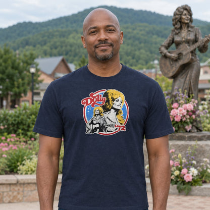 Retro Dolly Parton 72 Ringer  Shirt